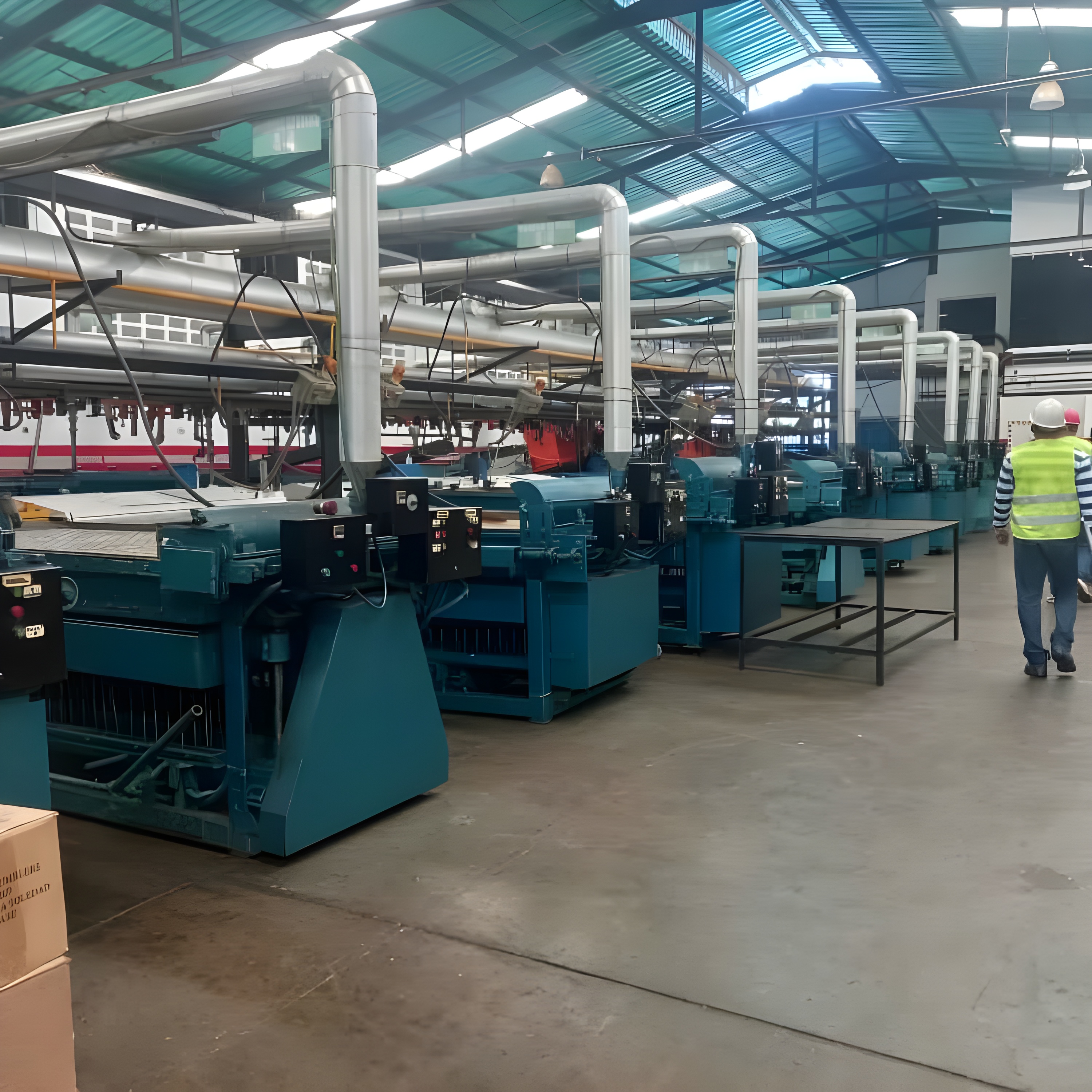 Instalación de maquinaria industrial